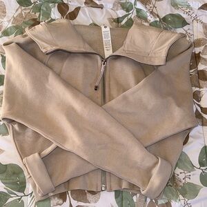 Lululemon Scuba Full-Zip Cropped Hoodie